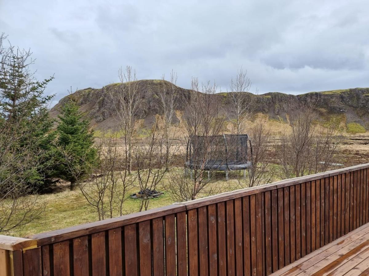 Golden Circle Cabin, Hot Tub Villa Geysir Bagian luar foto