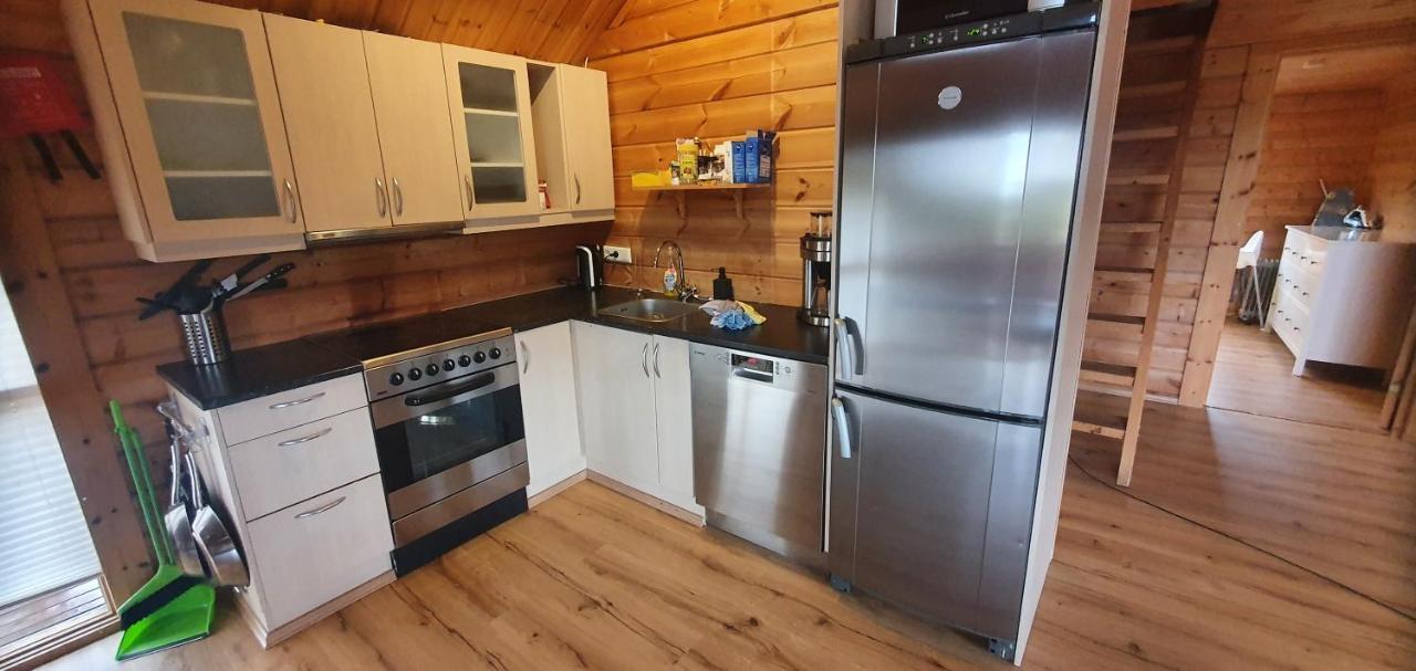 Golden Circle Cabin, Hot Tub Villa Geysir Bagian luar foto