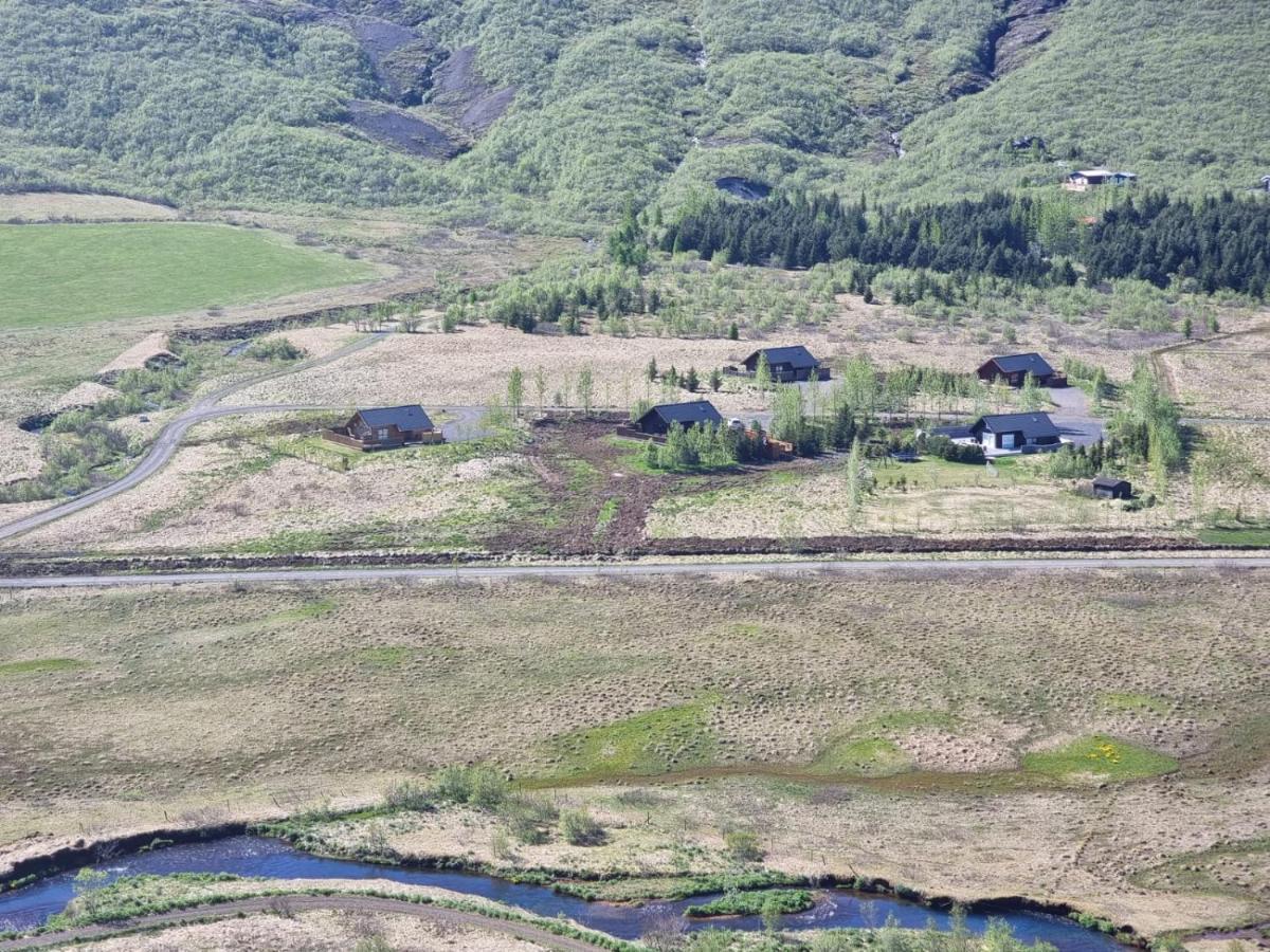 Golden Circle Cabin, Hot Tub Villa Geysir Bagian luar foto
